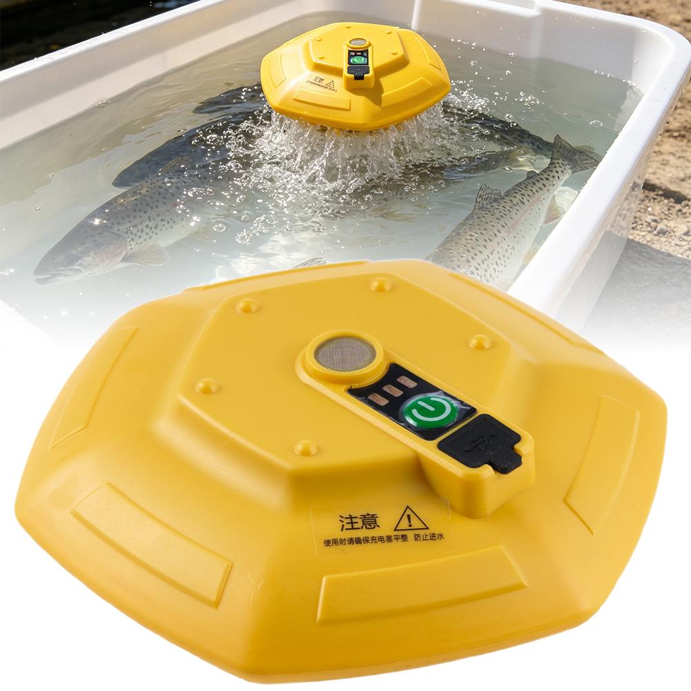 Marine Aquarium Equipment - Bomba de Oxígeno Inalámbrica Recargable para