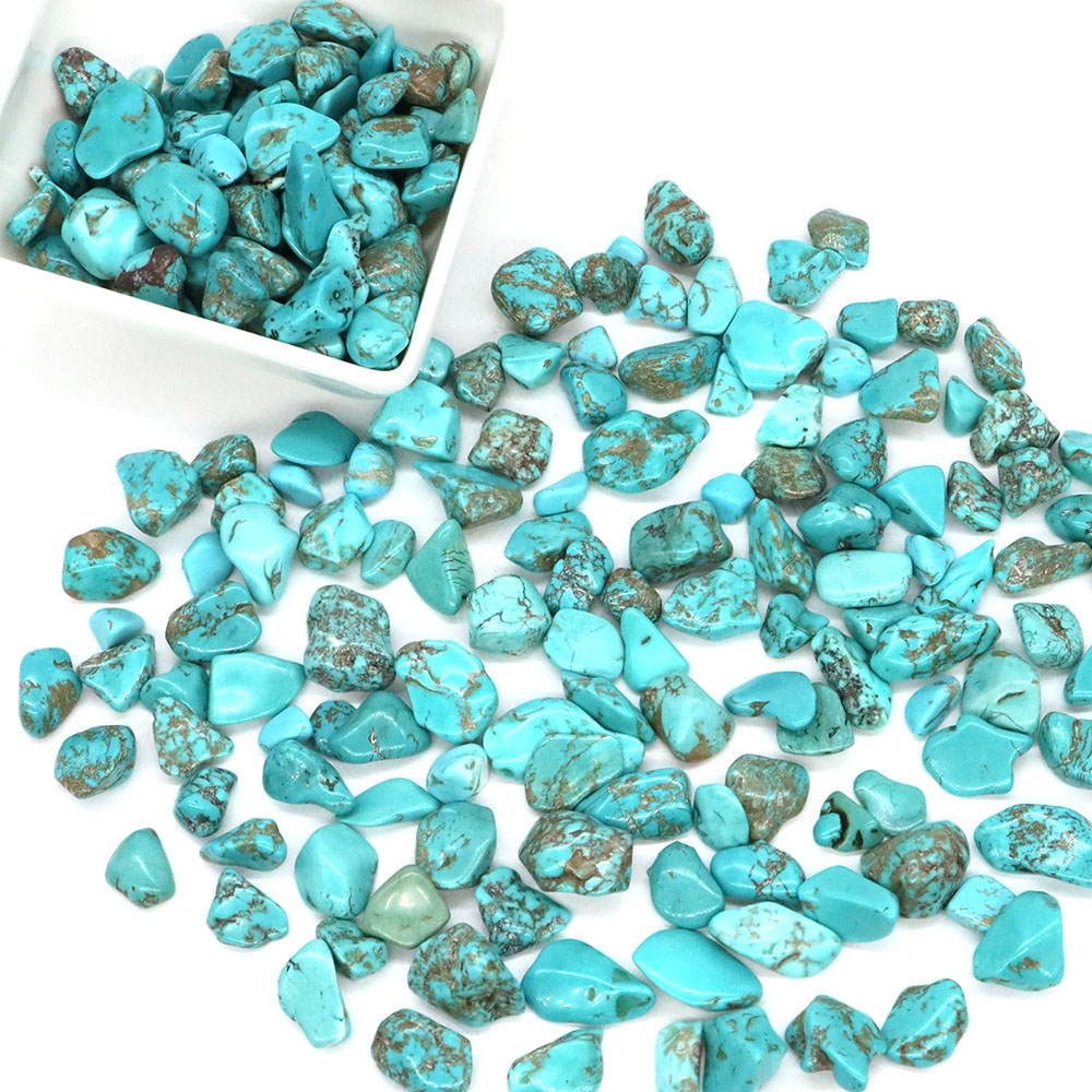 Marine Aquarium Gravel - Piedra Natural de grava turquesa azul,