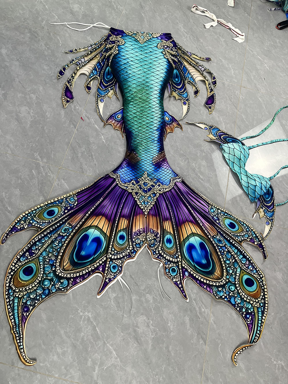 Aquarium & Marine Science Center - Nuevo patrón cola de sirena aletas