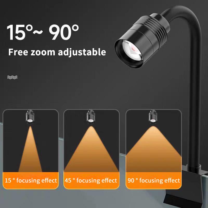 Foco LED de 3 colores para acu - Aquarium Marine Lights reseña y precio