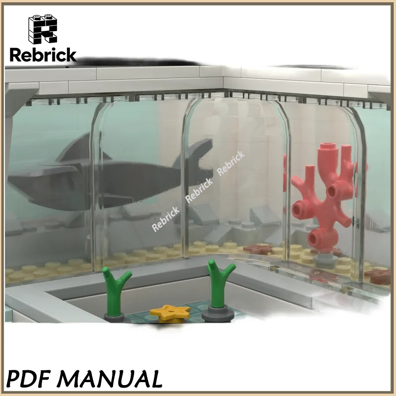 Bloques de Construcción MOC Re - Marine Aquarium Exhibition reseña y precio