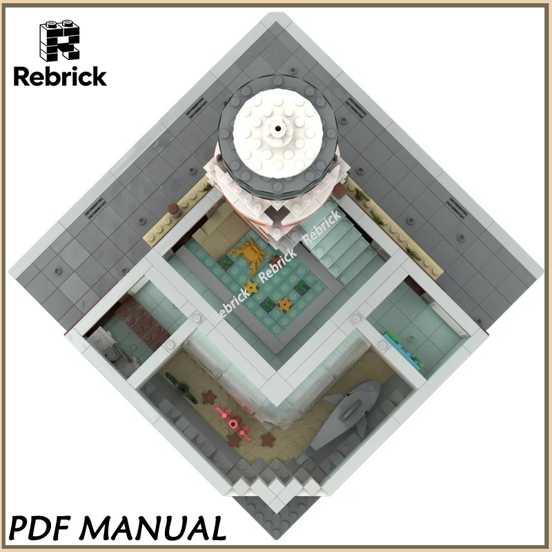 Bloques de Construcción MOC Re - Marine Aquarium Exhibition reseña y precio