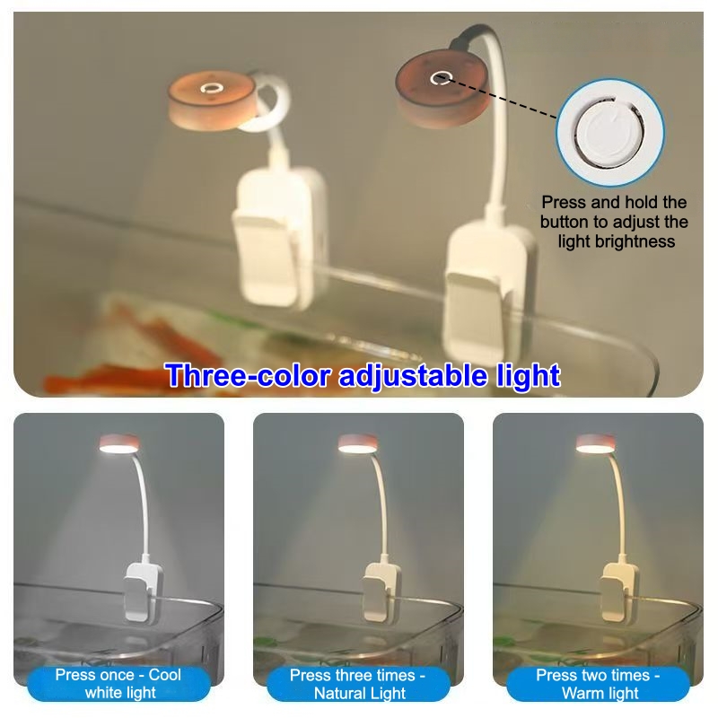 Luz LED para acuario con clip, - Aquarium Marine Lights reseña y precio