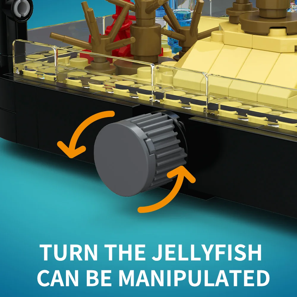Juego de bloques de construcci - Aquarium Marine Lights reseña y precio