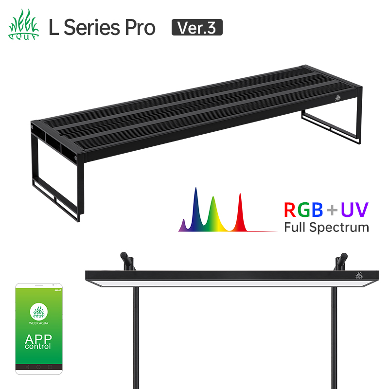 WEEK AQUA Serie L Control de a - Aquarium Marine Lights reseña y precio