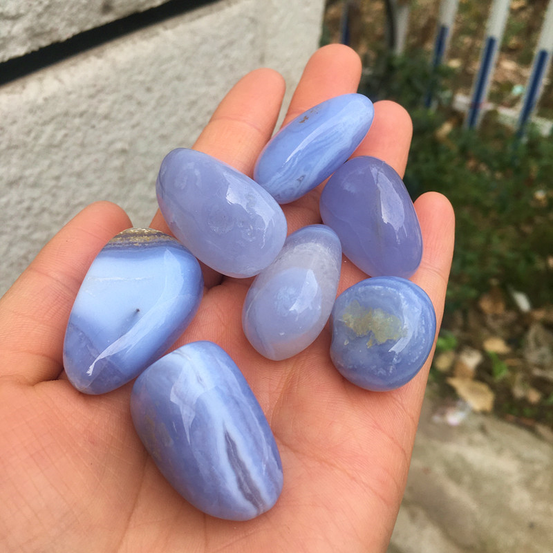 Piedras de ágata de encaje azu - Marine Aquarium Gravel reseña y precio