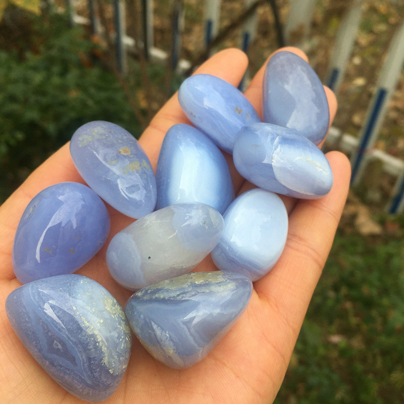 Piedras de ágata de encaje azu - Marine Aquarium Gravel reseña y precio