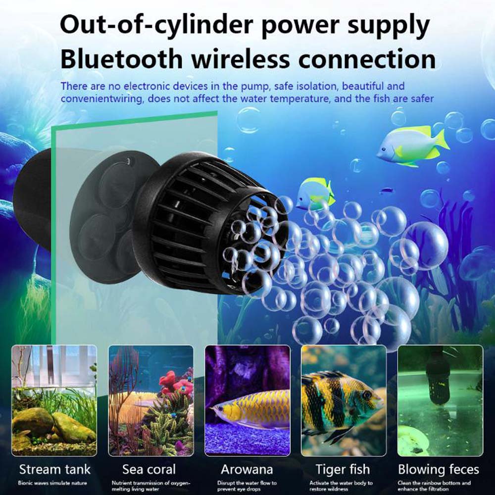 DMP-10/15 Smart Wave Maker Blu - Marine Aquarium Wave Maker reseña y precio
