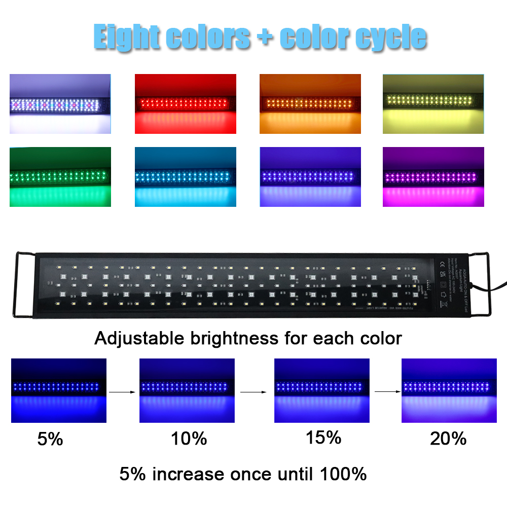 Lámpara LED de espectro comple - Aquarium Marine Lights reseña y precio